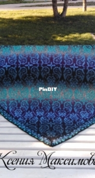 colourwork shawl