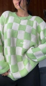 Tinks.Things Crochet - TinksThingsDesigns - Chess Not Knit Sweater