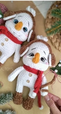 Ka.malinka Toys - Elizabeth Kamalina - Snowman