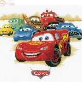 Vervaco 70.931 Lightning McQueen and friends