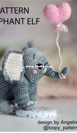AmiL andia Patterns - Loopy Pattern - Angelina Taranina - Elephant Elf