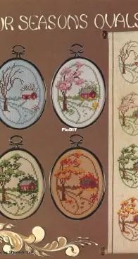 Hutspot House - Leaflet 7 - Four Seasons Ovals by Henrietta Tew