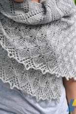 Knitty, Winter 2009-Bitterroot Shawl by Rosemary (Romi) Hill-English,French-Free
