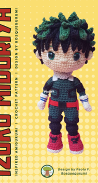 Bosquegurumi - Paola Fajonni - Izuku Midoriya - English