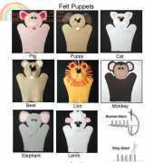 Thimble Art - Felt Puppets
