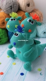 Toys by Ustyushka - Maria Ustyushkina - Dragon Gorynych - Мария Устюшкина - Змей Горыныч - Russian