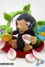 Dinegurumi - Sandra Haupt - Mole - Maulwurf - German