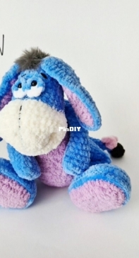 Crochet Wonders Design - Olga Kurchenko - Donkey - 26cm