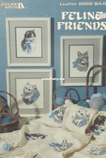 Leisure Arts Leaflet 2022 - Feline Friends