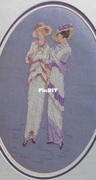 Color Charts 00201 - Sarah Evans Gracious Ladies - Kindred Spirits PCS