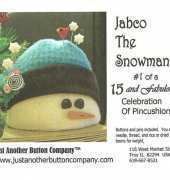 JABC Jabco The Snowman Pin Cushion
