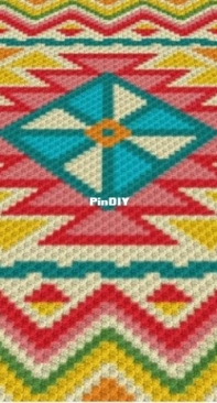 Two Magic Pixels - Aztec Design 1