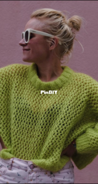 Kiwi Sweater by Catharina Ilstad - HipKnitShop - English