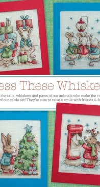 Bless These Whiskers by Durene Jones from Cross Stitcher 390 PCS + XSD
