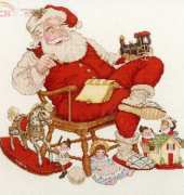 Janlynn 008-153 - Santa at Work