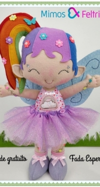 Mimos e Feltrices - Fairy Hope - Fada Esperança - Portuguese - Free