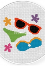 Daily Cross Stitch - Summer Essentials