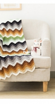 New Mommy Handmade DIY - Su Su Jie Jia - Susans Family - the Rainbow Blanket (Mosaic Pattern) - Free