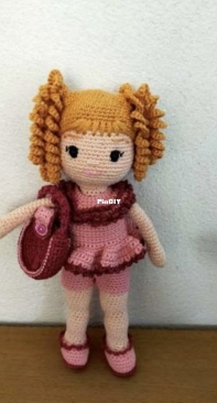 Doudoutoudou Boutique - Ginette Fourmin - Eglantinee Pink Outfit - French