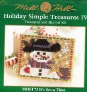Mill Hill MHST73 - Its Snow Time - Holiday Simple Treasures IV
