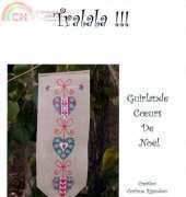 Tralala TRA 022 - Guirlande Coeurs de Noel