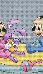 Little Mickey and Minnie by Olesia Gavrilova - Free