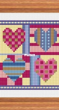 Hearts by Durene Jones - Free