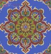 Persian Footstool by Sue Page from The World of Cross Stitching TWOCS 53