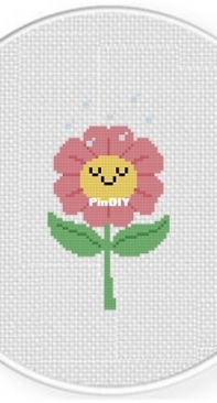 Daily Cross Stitch - Flower Shower