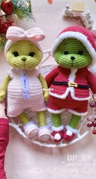 Baby toys nt - Nadezhda Pankova - Надежда Панкова - Grinch - Гринчики - Russian