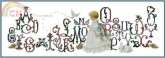 Lavender & Lace L&L12 Enchanted Alphabet PCS + XSD
