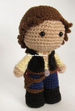 Crochelandia - Rose Nogueira - Toy Art Han Solo -Portuguese