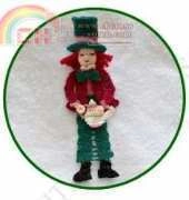 Andersons Creations- LoisLeigh Anderson- The Mad Hatter Bookmark