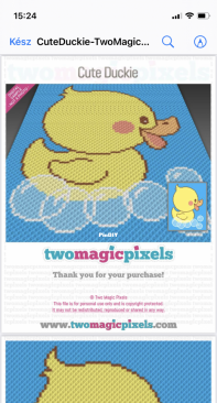 Two Magic Pixels - Cute Duckie