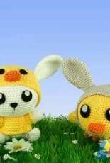 Sabrinas Crochet- Sabrina Somers - Costumed Easter Friends - Danish