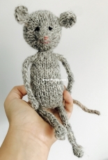 Little Pocket Mouse with Jacket by Tatyana Grigoryan-Free