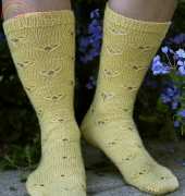 Bear Ears - Free Bees Socks by Audry Nicklin