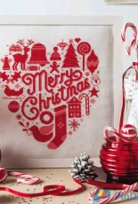 Merry Christmas by Emma Congdon from Cross Stitcher UK 299 XSD + PCS