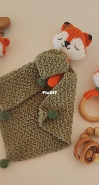 Baby toys with foxes
