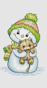 Snowman by Inna Lupanova XSD
