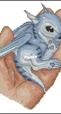 Little Dragon in the Palm of your Hand by Kristina Gevorkyan