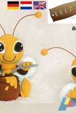 Eelzuhtjuhs Crochet and More - Eelz - Ilse Hoekstra - Bibi the Honey Bee