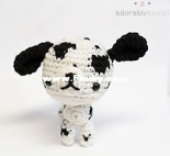 Adorably kawaii - Amanda Maciel - Dalmatian Dog Amigurumi Pattern - Free