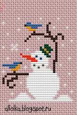 Aliolka Design - Little Snowman - Free