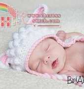Briabby HandMade - Joni Memmott - Crochet Lamb Hat