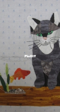 cat and fish