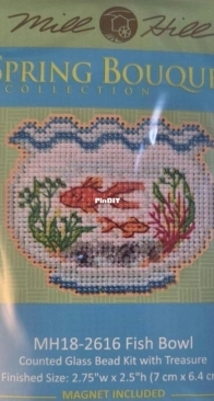 Mill Hill - Spring Bouquet Collection MH18-2616 Fish Bowl XSD
