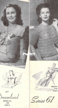 Sun-glo Knitting Book n. 61 (Vintage)