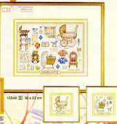 Lanarte 15549 - Birth Nursery Sampler