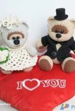 Amigurumi Today - Wedding Bears - free